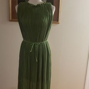 Pleated Maxi  dress.